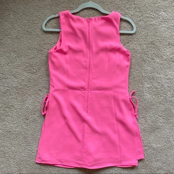 Lily Pulitzer Donna Romper Havana Pink - Picture 5 of 5